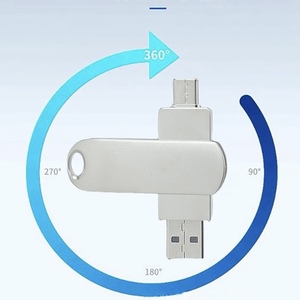 促销礼品u盘高速u盘u盘u盘3.0散装廉价旋转摆动定制标志u盘 - Product Image 2