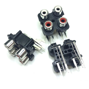 2/4/6/8 Hole <strong>RCA</strong> Female Stereo Audio Jack AV Audio <strong>Input</strong> Amplifier Interface Signal Connection Connector - Product Image 4