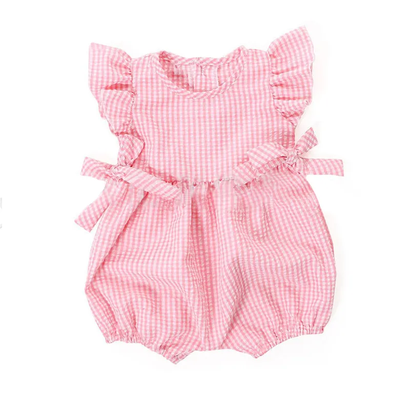 Pelele de algodón para bebé, ropa de manga corta para bebé, de una pieza, verano, Unisex, 2022