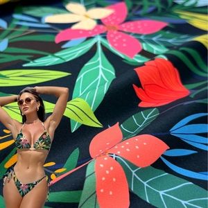 Tốt 4 Cách Căng Bơi 84% <span class=keywords><strong>Polyester</strong></span> 16% Spandex Đan 200gsm Tùy Chỉnh Kỹ Thuật Số In Đồ Bơi Vải Cho Áo Tắm Áo Ngực - Product Image 3