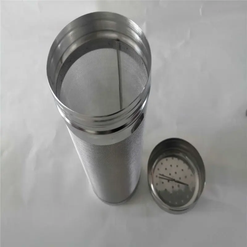 Home brewing Beer Hop Filter 304 Stainless Steel Wire Mesh Hop Strainer for Wine making equipment