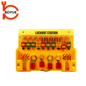 Nhà Máy An Toàn Tagout Tủ PVC 20 Khóa Ổ Khóa Với 60Mm Backset Khóa Trạm Board Kit - Product Image 2
