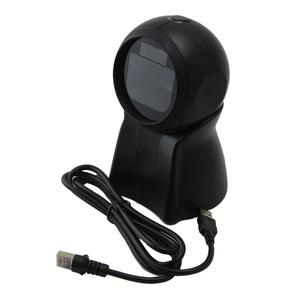 1D 2D Handsfree Presentation Barcode Scanner One Megapixel High Resolution <strong>Sensor</strong> QR <strong>Code</strong> USB Wired Automatic Reader - Product Image 3