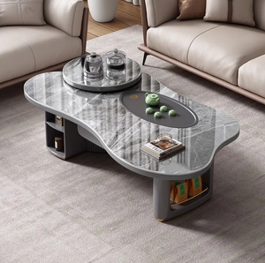 Mesa de té moderna de Kung Fu para sala de estar, combinación de soporte de té multifuncional - Product Image 1