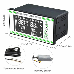 YXW-Incubadoras de huevos, máquina automática de incubación, controlador de temperatura de microordenador, termostato, Sensor de temperatura y humedad