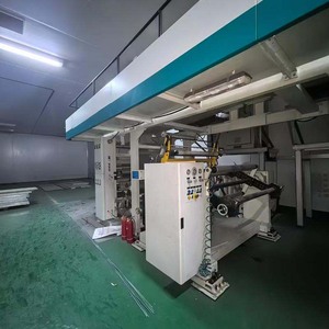 יד שנייה אוטומטית 8 צבע פלסטיק bopp חיית מחמד cpcvd מכונת דפוס חצץ rto מחיר פלסטיק