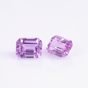 Spazioso 5A di alta qualità taglio smeraldo Czochralski laboratorio coltivato rosa rubino laboratorio ha creato pietre rubino sciolte laboratorio coltivato rubino per anello - Product Image 4