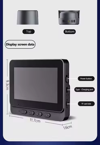 Pantalla LED de 4,3 pulgadas, cámara HD, timbre inalámbrico, impermeable, seguridad inteligente para el hogar, timbre de intercomunicación bidireccional - Product Image 6