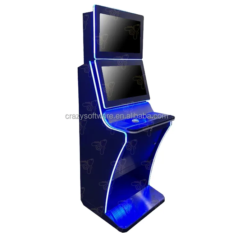 2023 Offre Spéciale Service porte à porte Moniteur vertical Arcade Duo Fu Duo Cai-Diamond Double écran Multi 4 en 1