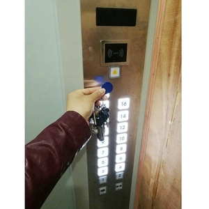 Система контроля доступа RFID для лифта/контроллер считывания карт IC/паролей, полный комплект, легкая установка на панель клавиатуры COP LOP