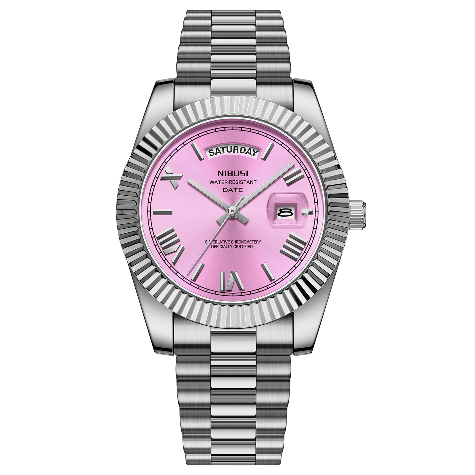 Silver pink (with box)