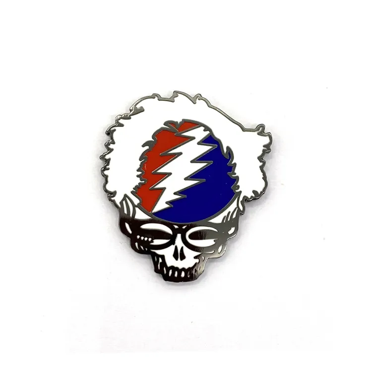 Pin de esmalte suave y duro, personalizado, Grateful Dead