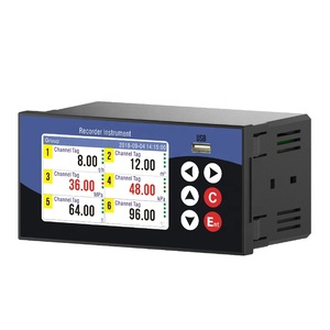 Registrador DE DATOS RS485 Temperatura Presión Voltaje actual Humedad Datos Curva Impresión Registrador DE DATOS USB multicanal - Product Image 1