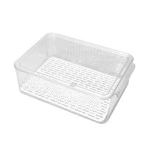 Food Grade Plastic Storage <strong>Container</strong> Transparent <strong>Lid</strong> 10L Fresh-Keeping <strong>Rectangular</strong> Kitchen Refrigerator <strong>Container</strong> Heated - Product Image 2