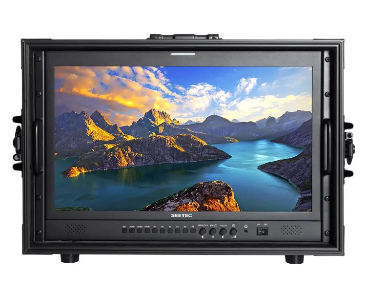 21.5" IPS Screen Full HD 1920x1080 Contrast Ratio 3000:1 3G-SDI Outside Portable Box Mount Monitor 4K215-9HSD-CO
