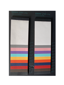 110gGsm/<span class=keywords><strong>250Gsm</strong></span>高級テクスチャ印刷可能パターン特別ファンシーリネンエンボス紙 - Product Image 4