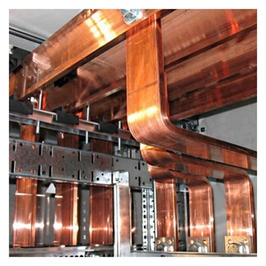 4 terminal 3/8 damızlık 48V 600A bara ağır bakır bara kapaklı kalaylı bakır bara - Product Image 1