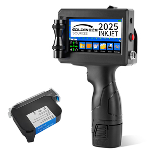 Tragbarer Hand-Tinten strahl drucker Smart Coder Karton Druckmaschine Uhrzeit Datum Handheld Chargen code Drucker Drucker pistole - Product Image 1