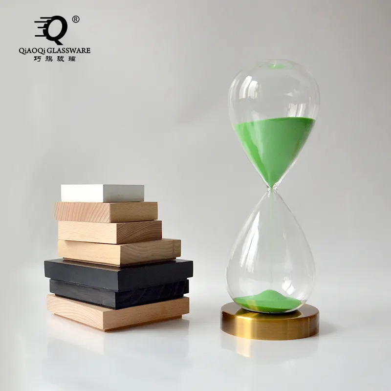 Creative Hourglass timer 5 min 10 min 15min 30min 60min Clear glass hourglass Personal gift hourglass sand timer
