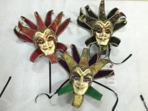 Diễn đàn mới lạ dành cho người lớn cổ điển phong cách Venetian bên tường mặt nạ - Product Image 3