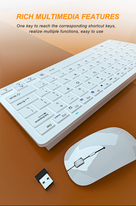 <strong>Wireless</strong> <strong>Keyboard</strong> and <strong>Mouse</strong> Combo for MAC Mini <strong>Wireless</strong> <strong>Keyboard</strong> Silicone <strong>Keyboard</strong> - Product Image 4