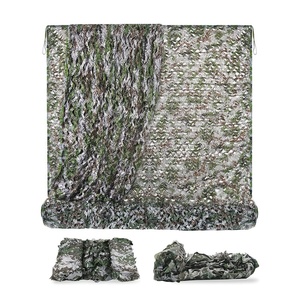 Outdoor camo leaf blind poliestere light camo mesh rete mimetica reti per la caccia nascondi Party Decor parasole