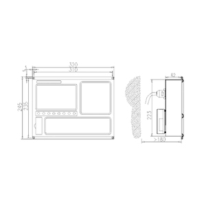 GUNT-130iTe Mini 2-<strong>4</strong> <strong>Axis</strong> Lathe <strong>CNC</strong> Controle System Kit PLC <strong>Controllers</strong> Similar to GSK <strong>CNC</strong> <strong>Controller</strong> <strong>Handle</strong> - Product Image 4