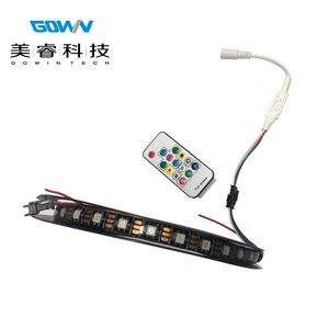 智能5V 12v远程发光二极管变色灯，带WS2812B IP65发光二极管SMD5050发光二极管条，用于发光二极管电视背光 - Product Image 1