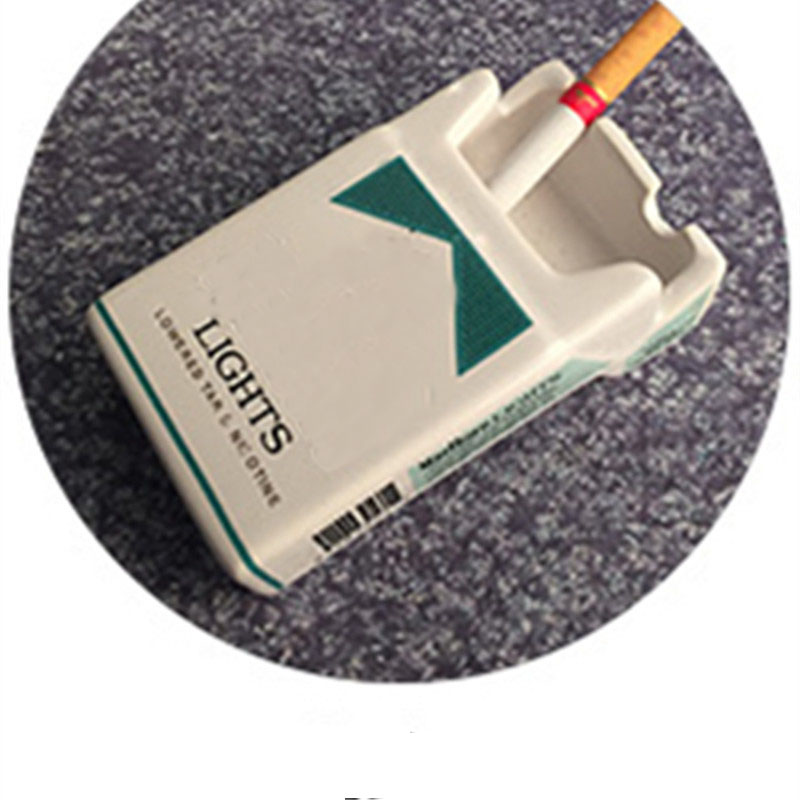 Cendrier étui à cigarettes vert