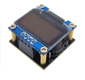 ESP8266 ESP 12F ESP-12F Display OLED da 0.96 pollici modulo orologio WiFi previsioni del tempo interfaccia IIC I2C Micro USB 5V per fai da te - Product Image 4