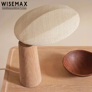 WISEMAX家具Wabisabi简约风格布艺灯家用生活沙发转角落地灯酒店卧室台灯 - Product Image 2