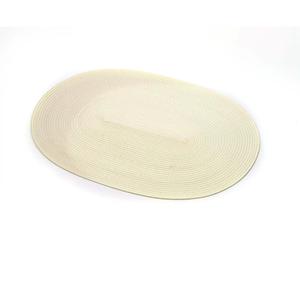 彩色pp椭圆形圆形可回收桌垫防水防滑编织托盘餐垫 - Product Image 5