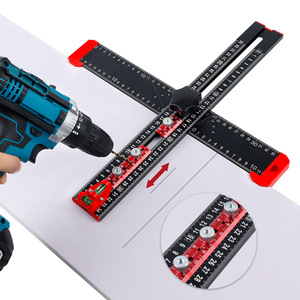 24 \ "di chuyển hình chữ T vuông hợp kim nhôm góc cai trị tùy chỉnh công nghiệp & DIY lớp Metric đơn vị Đế Quốc OEM hỗ trợ - Product Image 4