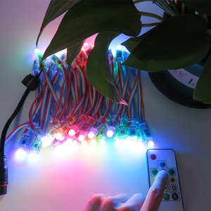 12V12mm拡散デジタルRGB WS2811ピクセルLEDデジタルアドレス可能LEDピクセルストリングライト - Product Image 5