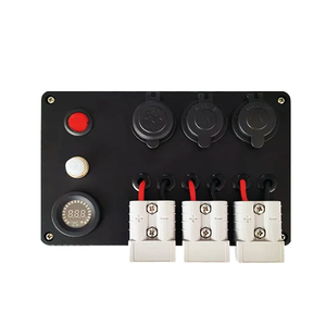 Auto Electronics Battery Power System Control Verteiler kasten  Cig-Buchsen 50A-Anschluss Stecker DC Portable 12V Mini Power Box - Product Image 2