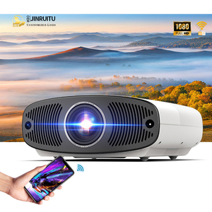 Novo projetor <span class=keywords><strong>LCD</strong></span> 1300 lumen <span class=keywords><strong>LED</strong></span> WIFI projetor Home Theater <span class=keywords><strong>Android</strong></span> 1080P suporta personalização por atacado 4K