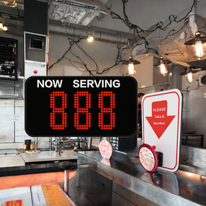 Intelligentes Anzeigepanel Restaurant-Pager Drahtloses Rufsystem mit Warteschlangenverwaltungsgerät für Klinik Krankenhaus Fast-Food-Truck - Product Image 3