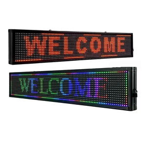 Personalizzazione negozio all'aperto LED di rotolamento cartello del programma WIFI pubblicità Multi colore pieno di colore mobile schermo Led Display Board - Product Image 2