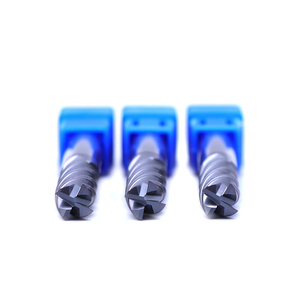 เครื่องมือตัดดอกเราเตอร์ CNC Freze ของ UNT,เครื่องตัดคาร์ไบด์ทังสเตนแข็งดอกกัดแบบแบนของ Fresa 4ร่องสำหรับสเตนเลสสตีล - Product Image 3