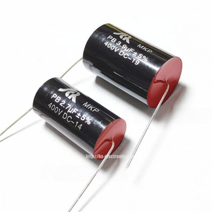 可控硅MKP非极性电容器400V，用于HiFi扬声器交叉0.1uF ~ 68uF 0.22uF 0.47uF 0.68uF 1uF 1.5uF 2.2uF 2.4uF 2.7uF 3.3uF - Product Image 1