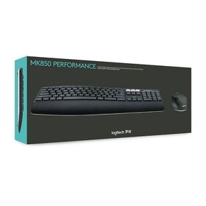 Logitech MK850 Wireless <strong>Bluetooth</strong> <strong>Keyboard</strong> and <strong>Mouse</strong> Set Business Office <strong>Keyboard</strong> and <strong>Mouse</strong> New Design - Product Image 1