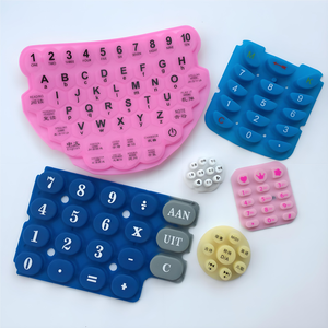 Teclado de membrana de goma de silicona personalizable de alta calidad, teclas de botón, producto Premium en la categoría de teclados y teclados - Product Image 1