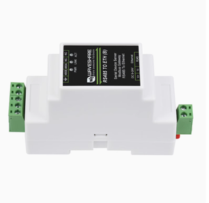 Servidor serie Modbus RS485 industrial, RS485 a Ethernet RJ45, TCP/IP a serie, soporte de montaje en Riel, función POE - Product Image 4