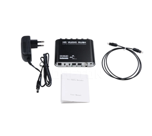 Decodificador de audio SPDIF Coaxial a RCA DTS AC3, amplificador digital óptico, convertidor analógico, HD, 5,1 canales - Product Image 1