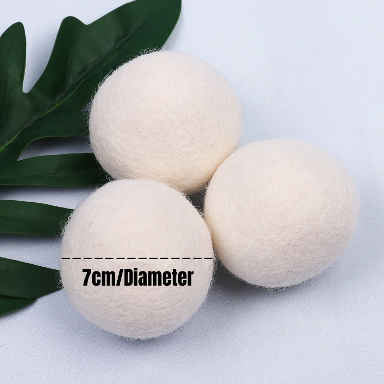 White(7cm diameter) without package