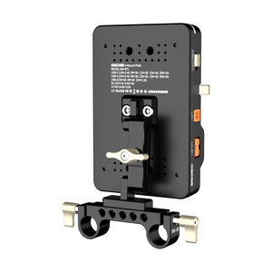 ZGCINE VP Kit3 V <strong>Mount</strong> Battery Plate Power Supply Splitter W/Standard V-Lock with 15 mm Rod Clamp and Adjustable Arm for Camera - Product Image 4