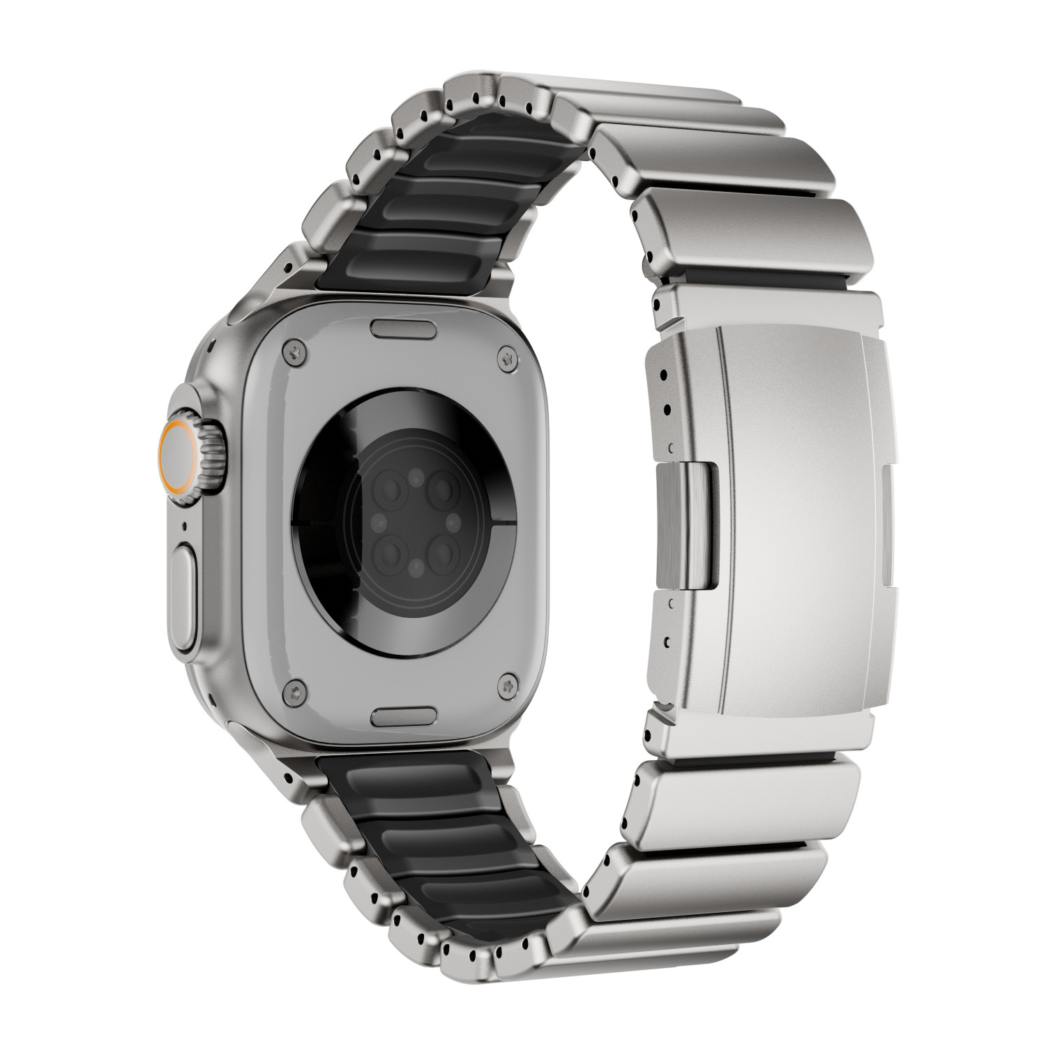 Black titanium safety buckle