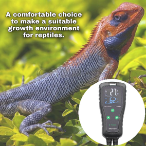 Regulador de humedad y temperatura, termostato enchufable, controlador de humedad para reptiles, invernadero - Product Image 6