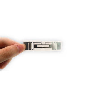 Индивидуальная печать 860-960 МГц UHF RFID UCODE9xe этикетка влажная инкрустированная наклейка разных размеров для системы отслеживания активов - Product Image 1