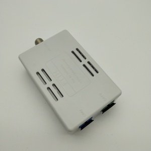 Garantía 3 años de alta calidad 2400MHz 72 dbuv salida con WDM pasivo CATV FTTH mini Nodo de fibra óptica